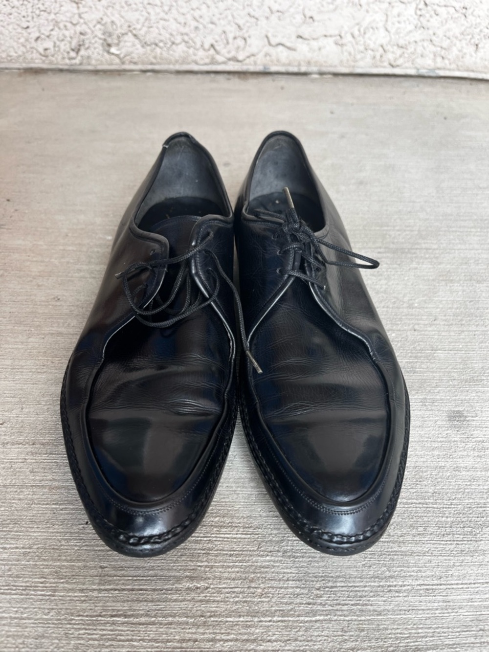 Classic Black Leather Men’s Dress Shoes - Barletta Made in Italy 8